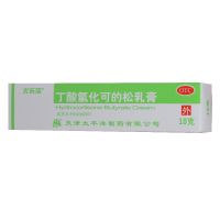 ,尤乐洁 丁酸氢化可的松乳膏,10g(0.1%)/盒,用于过敏性皮炎、脂溢性皮炎、过敏性湿疹等。