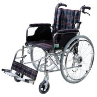 ,手动铝制轮椅车 KD2217LJA ,,适用于腿脚不便的人群