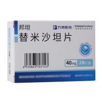 万邦医药,邦坦_替米沙坦片,40mg*24片/盒,用于原发性高血压的治疗
