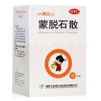 ,湘江 蒙脱石散,3克*12袋,用于成人及儿童急性、慢性腹泻