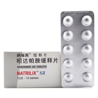 纳催离,吲达帕胺缓释片,1.5mg*10片,适用于原发性高血压