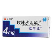 维尔亚,坎地沙坦酯片 ,4mg*14片/盒,用于治疗原发性高血压