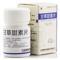 ,甘草甜素片,75mg*30片/盒,用于治疗肝炎药，用于慢性乙型肝炎